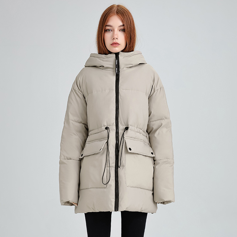 💥Limited-time offer, while stocks last💥Women's Warm Solid Drawstring Puffer Jacket