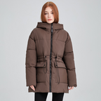 💥Limited-time offer, while stocks last💥Women's Warm Solid Drawstring Puffer Jacket