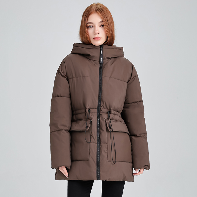💥Limited-time offer, while stocks last💥Women's Warm Solid Drawstring Puffer Jacket