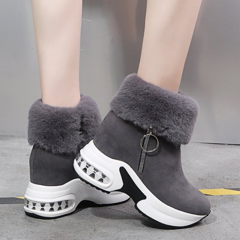 🔥 LAST DAY PROMOTION - 50%OFF 🔥Women’s Thick Sole Lined Ankle Boots