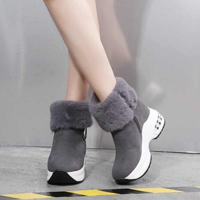 🔥 LAST DAY PROMOTION - 50%OFF 🔥Women’s Thick Sole Lined Ankle Boots