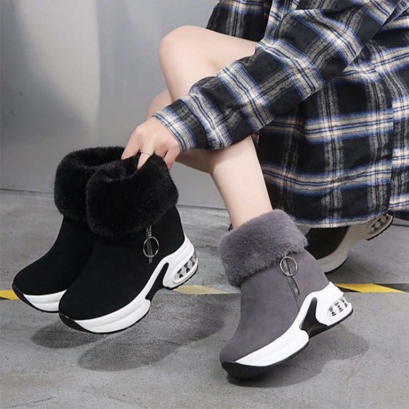 🔥 LAST DAY PROMOTION - 50%OFF 🔥Women’s Thick Sole Lined Ankle Boots