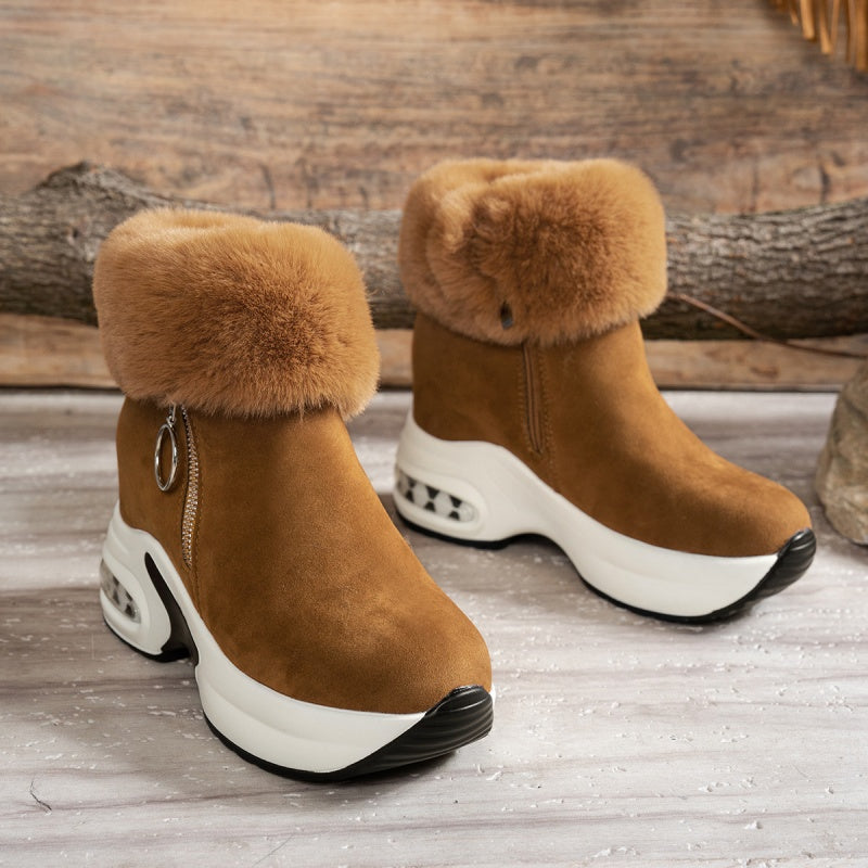 🔥 LAST DAY PROMOTION - 50%OFF 🔥Women’s Thick Sole Lined Ankle Boots