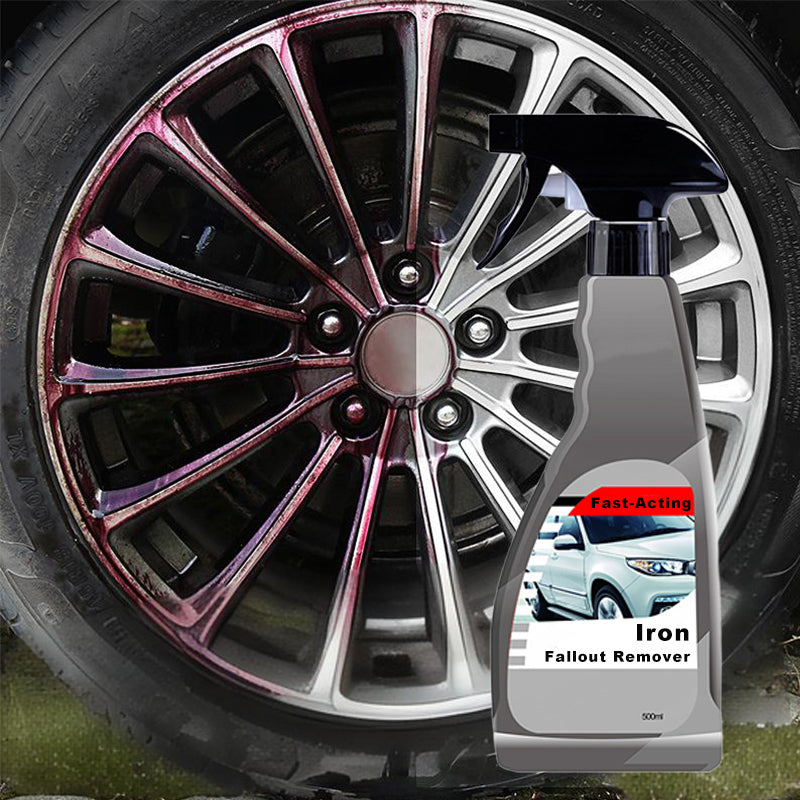 🧴 BUY 2 GET 1 FREE! ✨ Iron Fallout Remover Spray - Dissolves Rust & Contamination in Seconds, Safe for All Paint Surfaces 🚗🔧