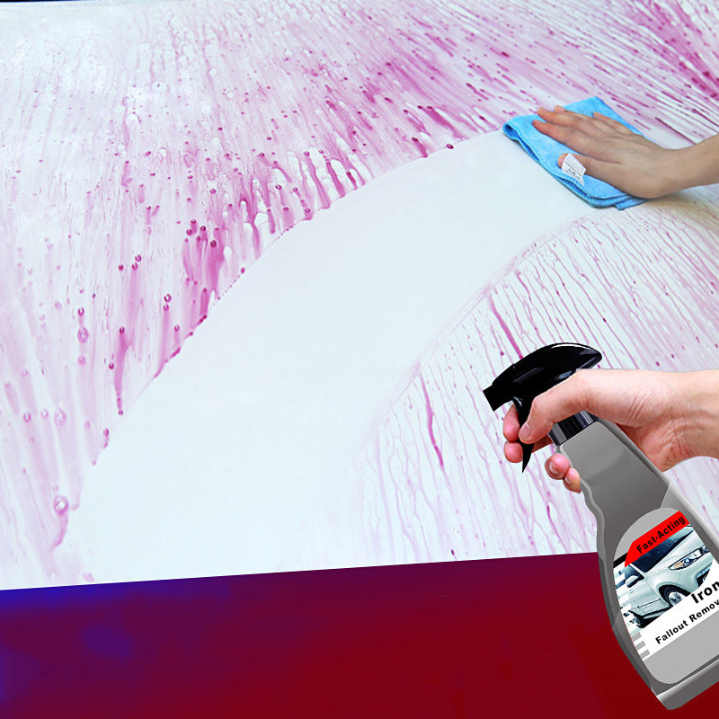🧴 BUY 2 GET 1 FREE! ✨ Iron Fallout Remover Spray - Dissolves Rust & Contamination in Seconds, Safe for All Paint Surfaces 🚗🔧
