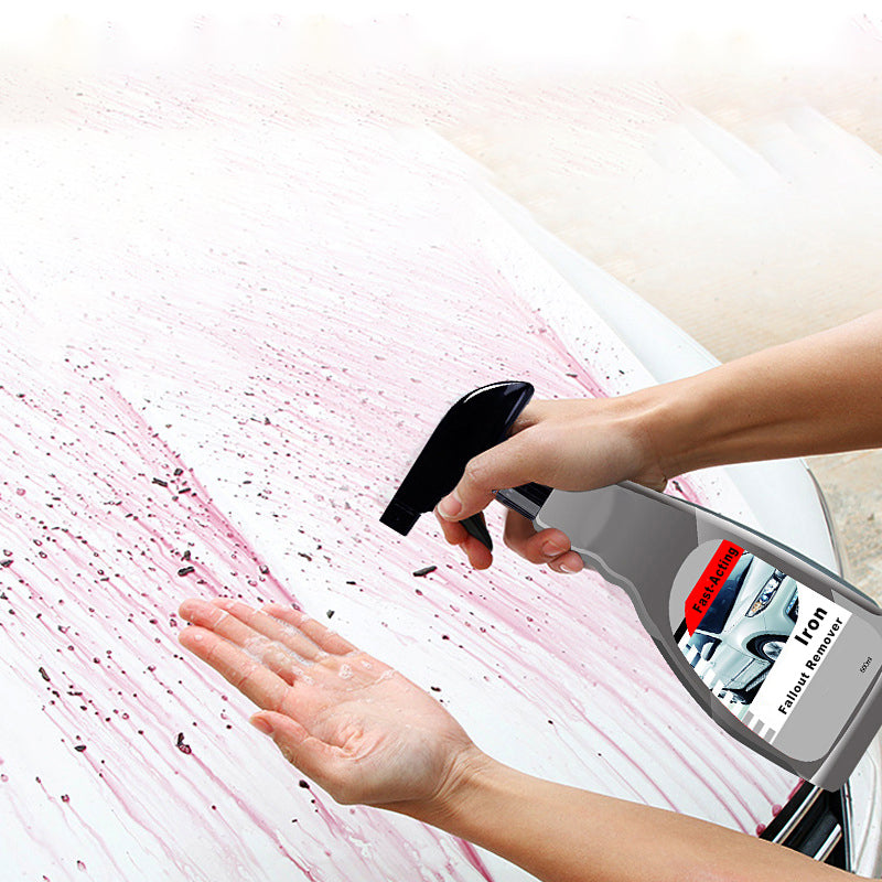 🧴 BUY 2 GET 1 FREE! ✨ Iron Fallout Remover Spray - Dissolves Rust & Contamination in Seconds, Safe for All Paint Surfaces 🚗🔧