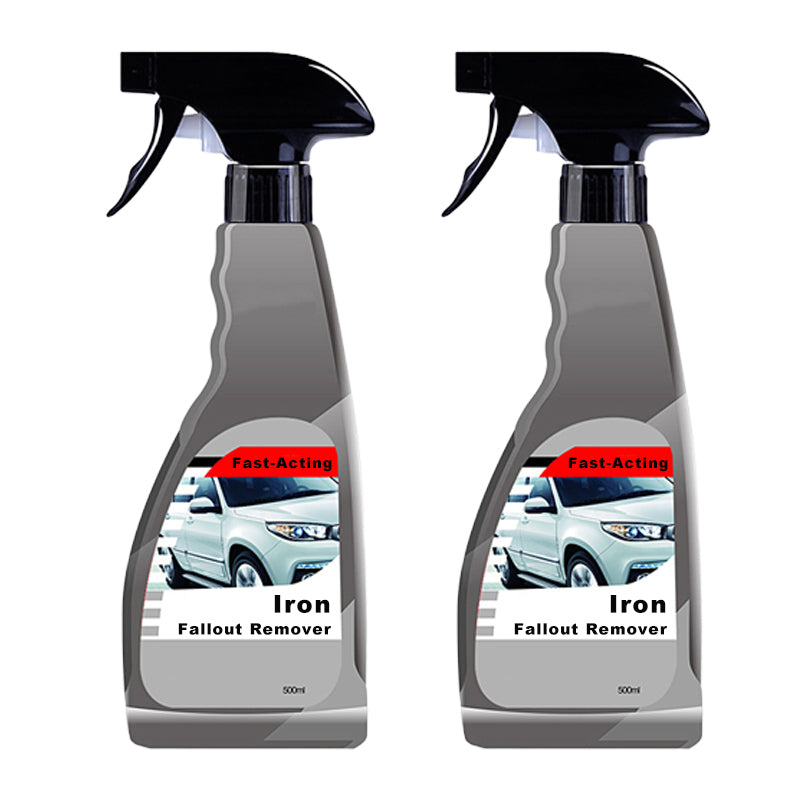 🧴 BUY 2 GET 1 FREE! ✨ Iron Fallout Remover Spray - Dissolves Rust & Contamination in Seconds, Safe for All Paint Surfaces 🚗🔧