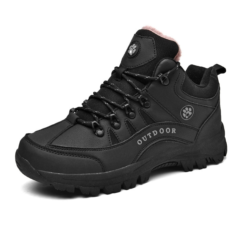 Unisex Outdoor Hiking Shoes with Plush Lining -👍Waterproof, anti-slip, wear-resistant!