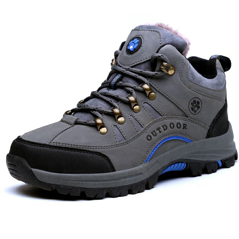 Unisex Outdoor Hiking Shoes with Plush Lining -👍Waterproof, anti-slip, wear-resistant!