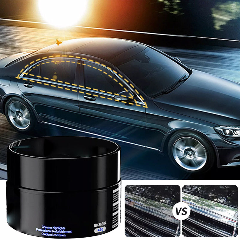💥Limited-time offer, while stocks last💥Car Chrome Polish & Rust Remover Kit