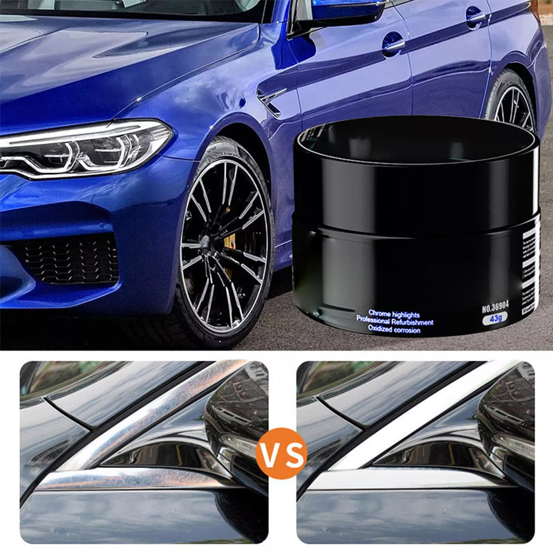 💥Limited-time offer, while stocks last💥Car Chrome Polish & Rust Remover Kit
