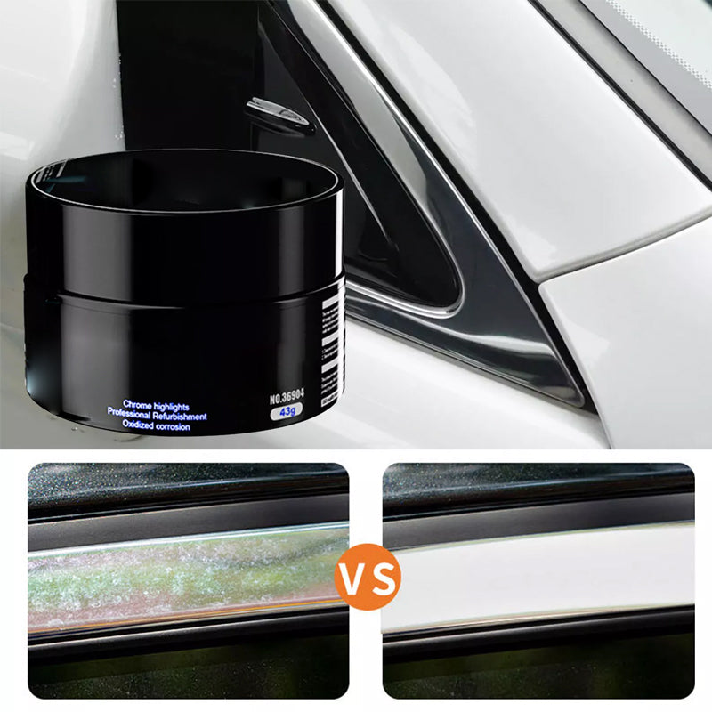 💥Limited-time offer, while stocks last💥Car Chrome Polish & Rust Remover Kit