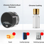 💥Limited-time offer, while stocks last💥Car Chrome Polish & Rust Remover Kit