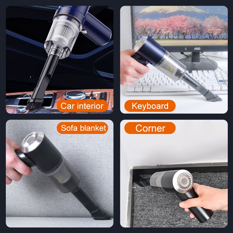 🚗 50% OFF NOW! ✨ Cordless Car Vacuum Cleaner - 15KPa Strong Suction, Lightweight & Portable for Quick Interior Cleaning 🔋📦
