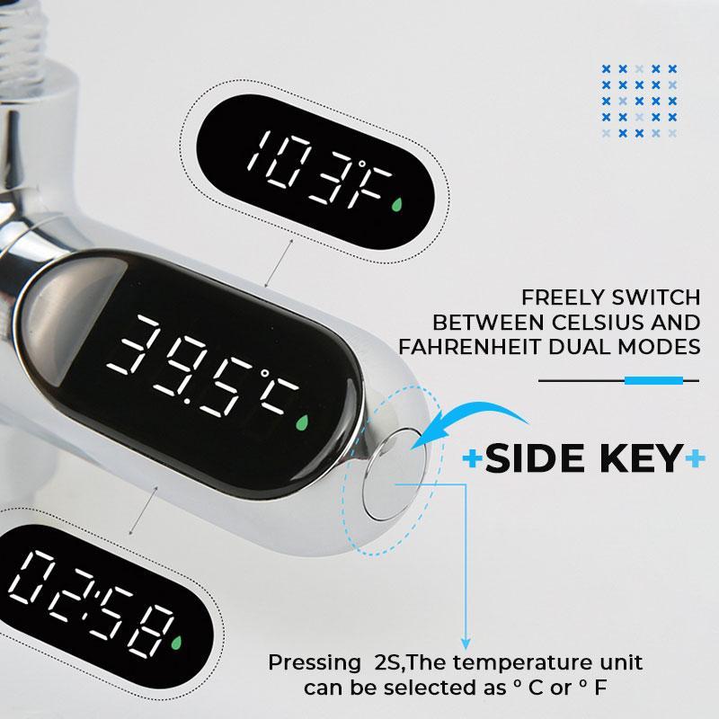 🔥 LAST DAY PROMOTION - 50%OFF 🔥Digital shower thermometer to read the temperature directly on the tap