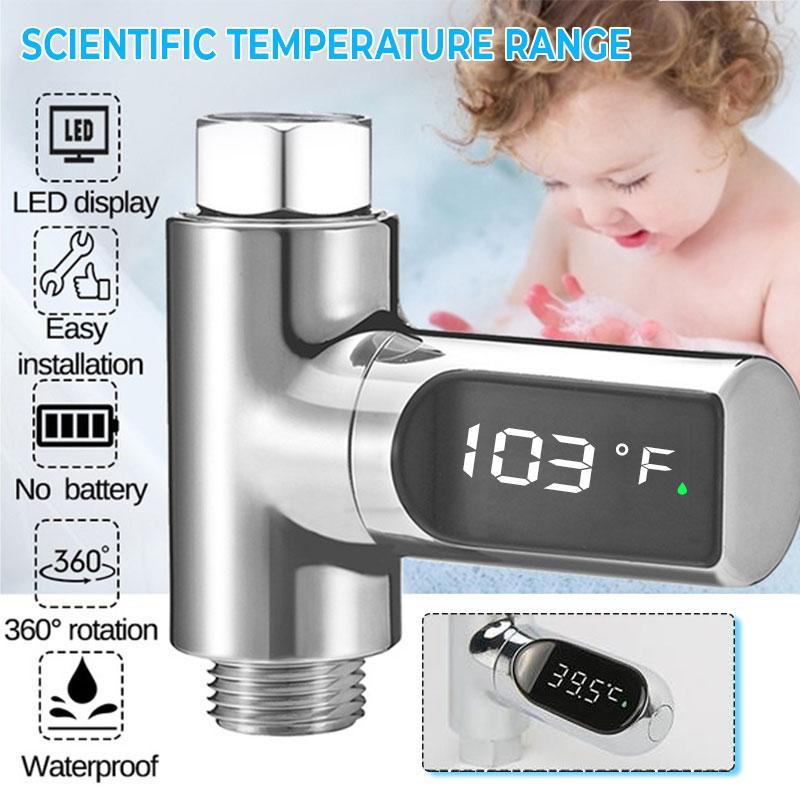 🔥 LAST DAY PROMOTION - 50%OFF 🔥Digital shower thermometer to read the temperature directly on the tap