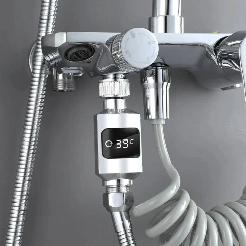 🔥 LAST DAY PROMOTION - 50%OFF 🔥Digital shower thermometer to read the temperature directly on the tap