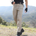 🔥52% off, while stocks last! 🎉Men's Solid Color Slim-fit Cargo Pants for Spring and Autumn