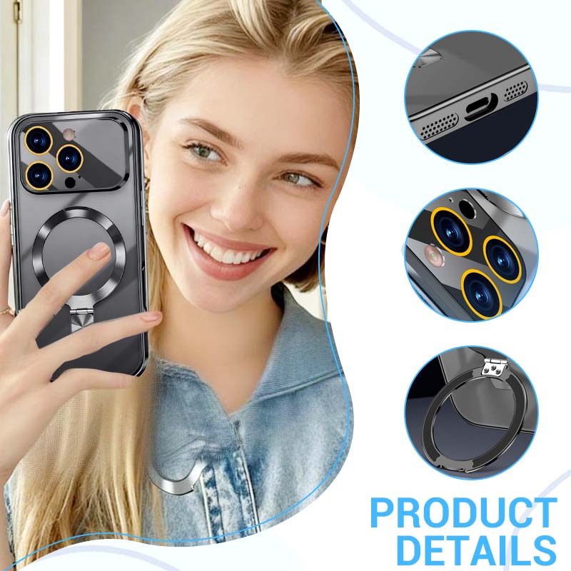 🔥 LAST DAY PROMOTION - 50%OFF 🔥Shockproof Phone Case with Stand for iPhone