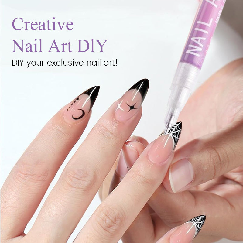 💥 50% OFF NOW! 💖 🎁Super affordable price ⏳ 12 Colors Nail Art Pens Set – Create Beautiful & Precise Designs ✨