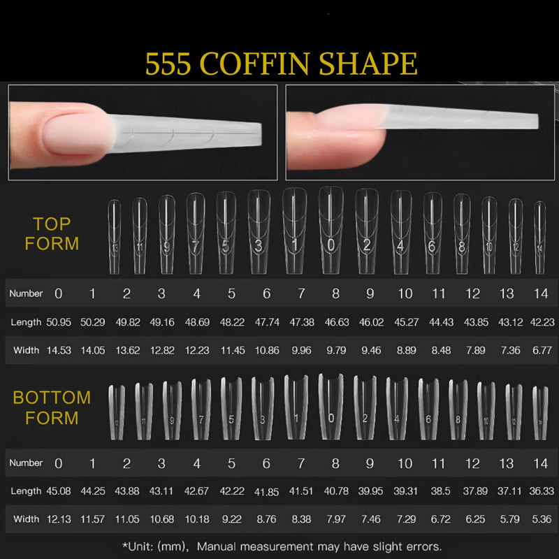 🔥 LAST DAY PROMOTION - 50%OFF 🔥Nail Extension Forms Without Paper Tray