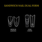 🔥 LAST DAY PROMOTION - 50%OFF 🔥Nail Extension Forms Without Paper Tray