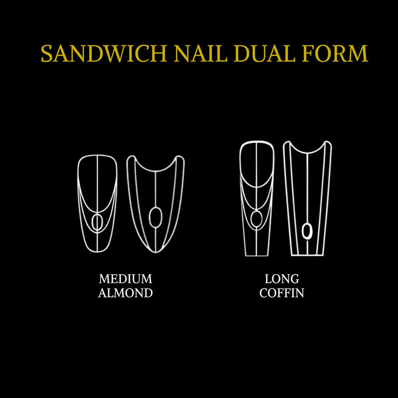 🔥 LAST DAY PROMOTION - 50%OFF 🔥Nail Extension Forms Without Paper Tray