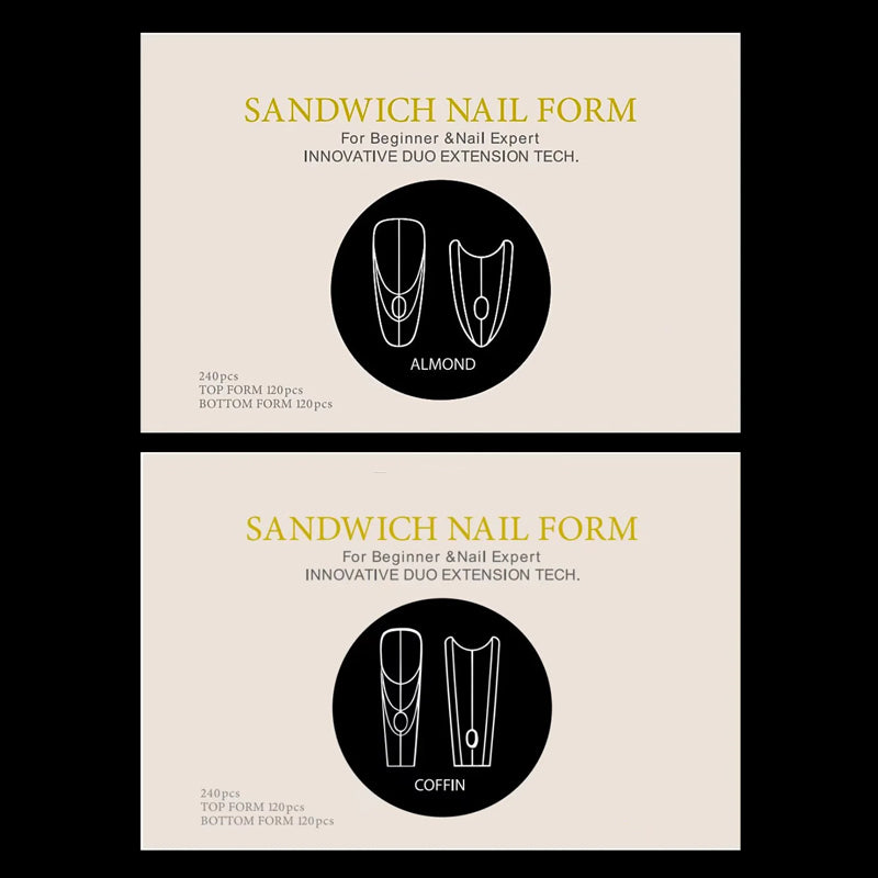 🔥 LAST DAY PROMOTION - 50%OFF 🔥Nail Extension Forms Without Paper Tray