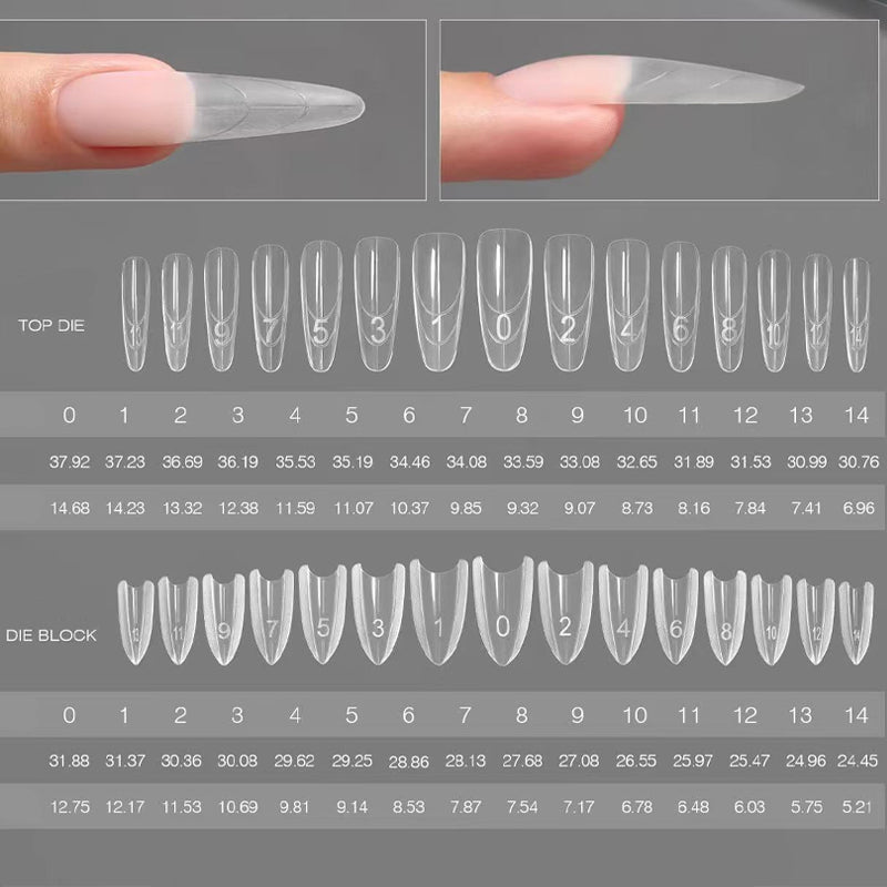 🔥 LAST DAY PROMOTION - 50%OFF 🔥Nail Extension Forms Without Paper Tray