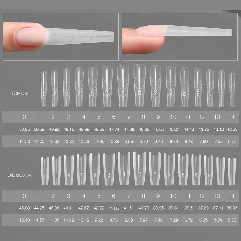 🔥 LAST DAY PROMOTION - 50%OFF 🔥Nail Extension Forms Without Paper Tray