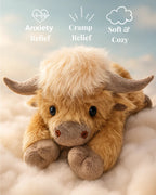 🔥50% off, while stocks last! 🎉Christmas New Gift Toy🐂🎁Cute Cartoon Highland Cow Cuddly Toy