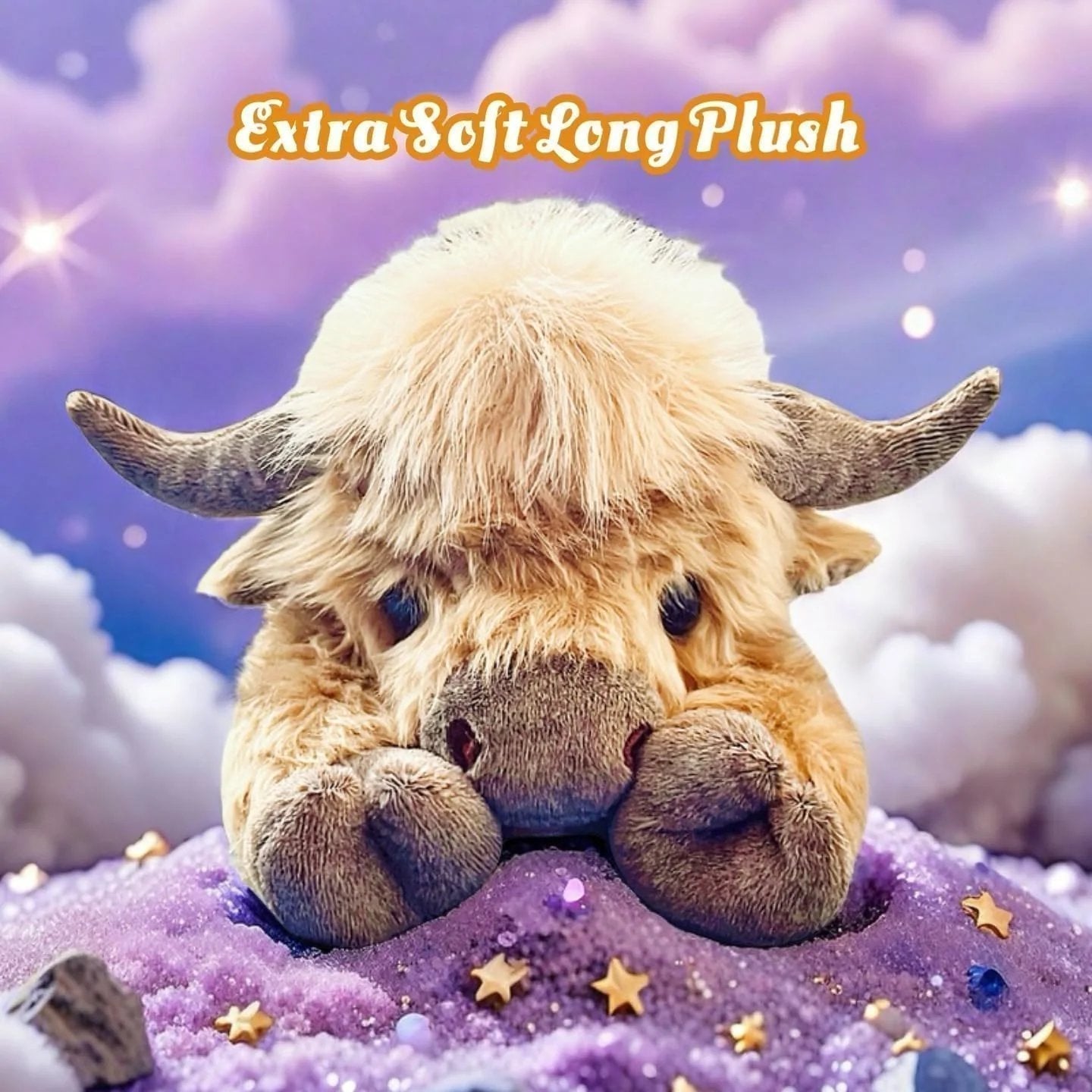 🔥50% off, while stocks last! 🎉Christmas New Gift Toy🐂🎁Cute Cartoon Highland Cow Cuddly Toy