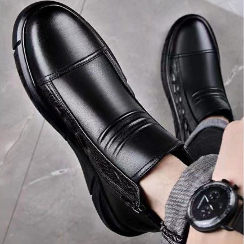 🔥 LAST DAY PROMOTION - 50%OFF 🔥Men’s Cozy Thermal High-Top Slip-On Boots