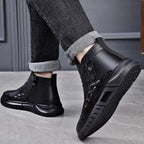 🔥 LAST DAY PROMOTION - 50%OFF 🔥Men’s Cozy Thermal High-Top Slip-On Boots