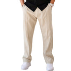 🔥 LAST DAY PROMOTION - 50%OFF 🔥Men's Drawstring Waist Straight-Leg Pants