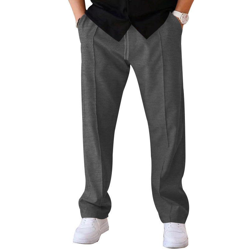 🔥 LAST DAY PROMOTION - 50%OFF 🔥Men's Drawstring Waist Straight-Leg Pants