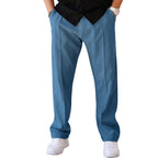 🔥 LAST DAY PROMOTION - 50%OFF 🔥Men's Drawstring Waist Straight-Leg Pants