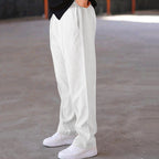🔥 LAST DAY PROMOTION - 50%OFF 🔥Men's Drawstring Waist Straight-Leg Pants