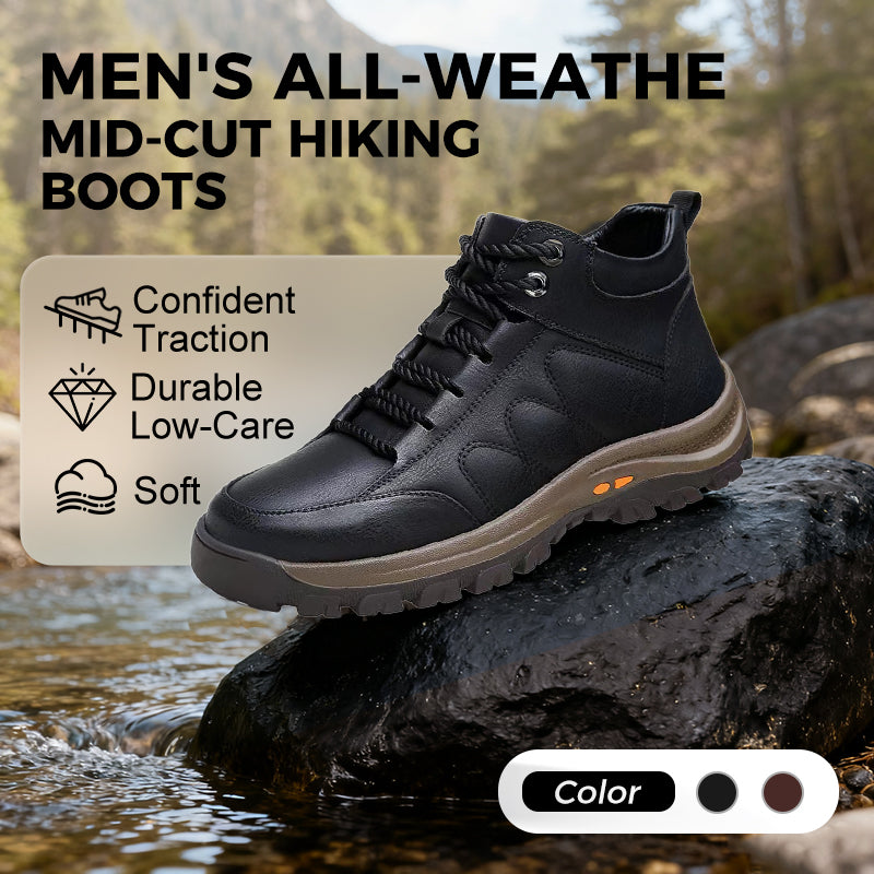 ONLY £18.99🔥 LAST DAY PROMOTION - 50%OFF 🔥 Men's All-Weather Mid-Cut Hiking Boots