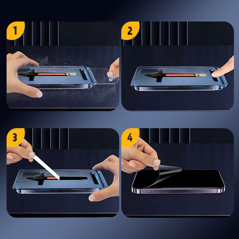 🔥 LAST DAY PROMOTION - 50%OFF 🔥HD/Anti-Peeping Tempered Glass Screen Protector with Auto-Alignment Kit