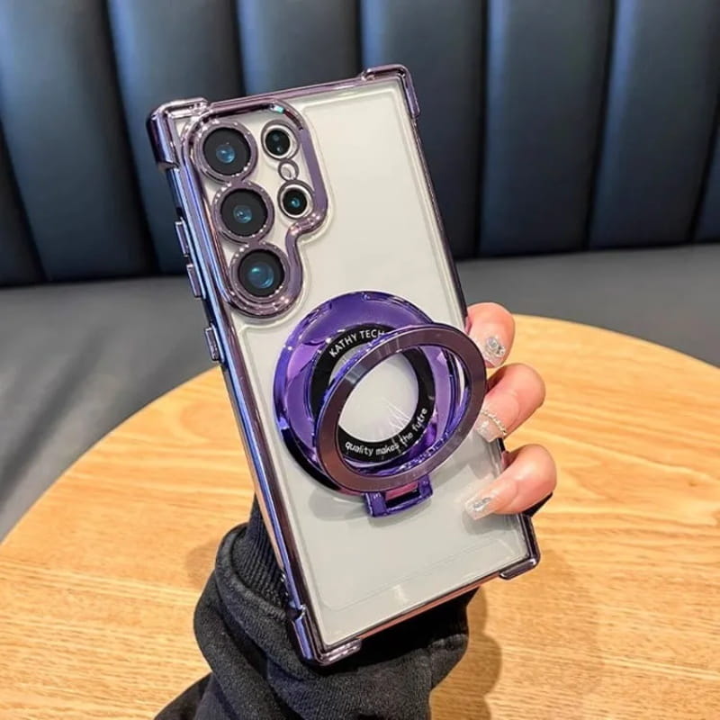 🔥50% off, while stocks last! 🎉Anti-fall Phone Case with Invisible Ring Stand for Samsung