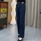 👖 50% OFF NOW! ✨ Women's Straight-Leg Pants - Classic Casual Fit with Comfortable Elastic Waist for Everyday Style 🌟🛍️