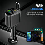 🔥50% off, while stocks last! 🎉Car Fast Charger with Starry Sky Ambient Lighting