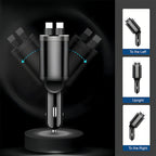 🔥50% off, while stocks last! 🎉Car Fast Charger with Starry Sky Ambient Lighting