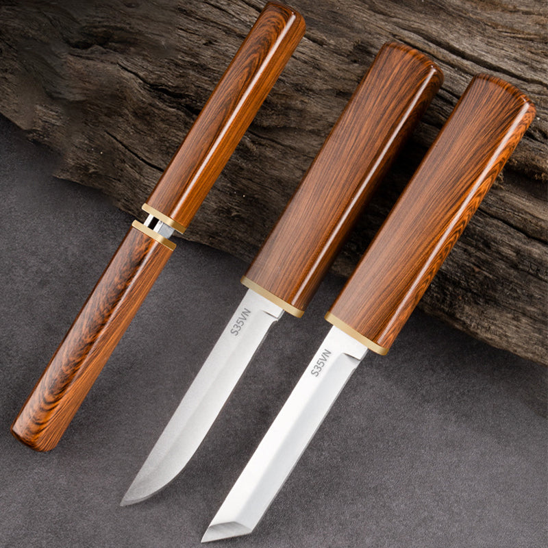 🔥50% off, while stocks last! 🎉2 in 1 Double Knife Set with Wooden Handle