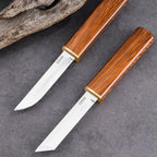 🔥50% off, while stocks last! 🎉2 in 1 Double Knife Set with Wooden Handle