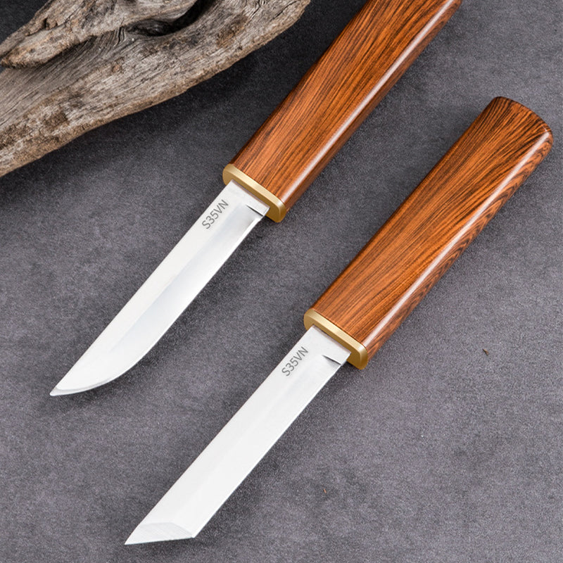 🔥50% off, while stocks last! 🎉2 in 1 Double Knife Set with Wooden Handle