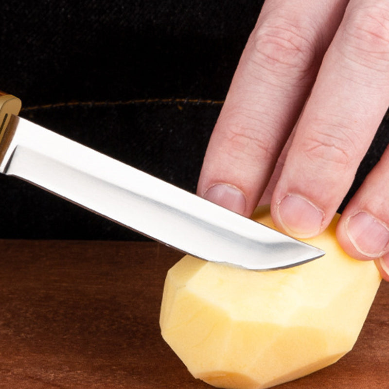 🔥50% off, while stocks last! 🎉2 in 1 Double Knife Set with Wooden Handle