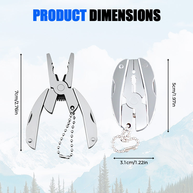 🔥50% off, while stocks last! 🎉Mini Multi-Function Folding Pliers