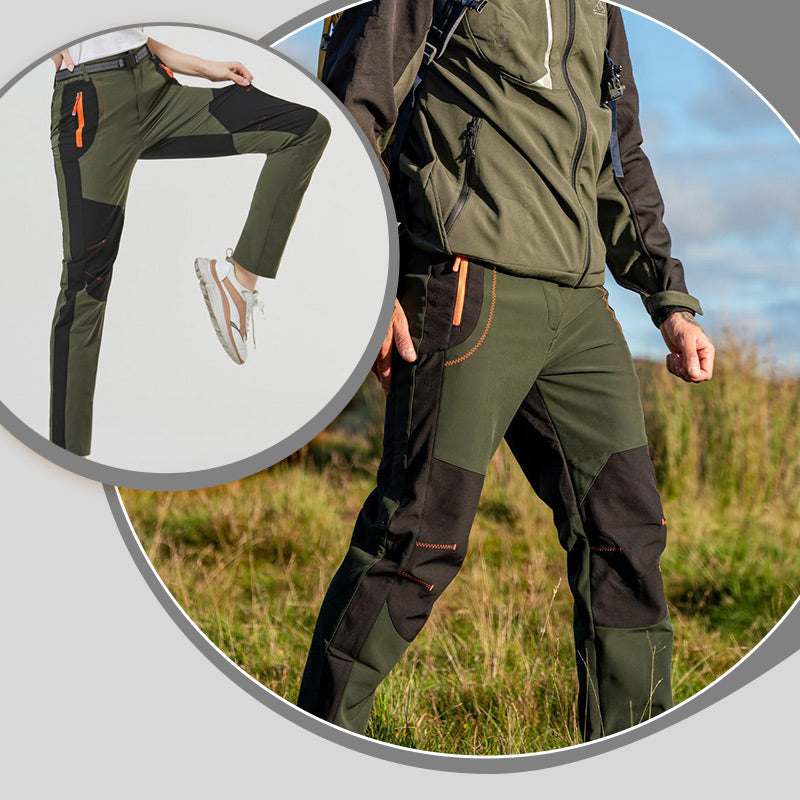 🔥50% off, while stocks last! 🎉 Suitable for men & women 👷‍♂️👷‍♀️Windproof Waterproof Warm Elastic Waist Hiking Pants